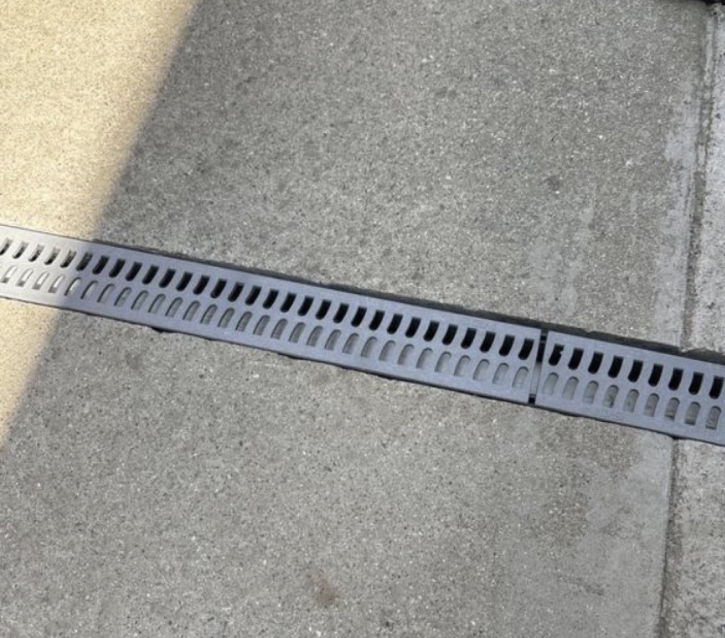 Channel drain by Danny's Landscaping