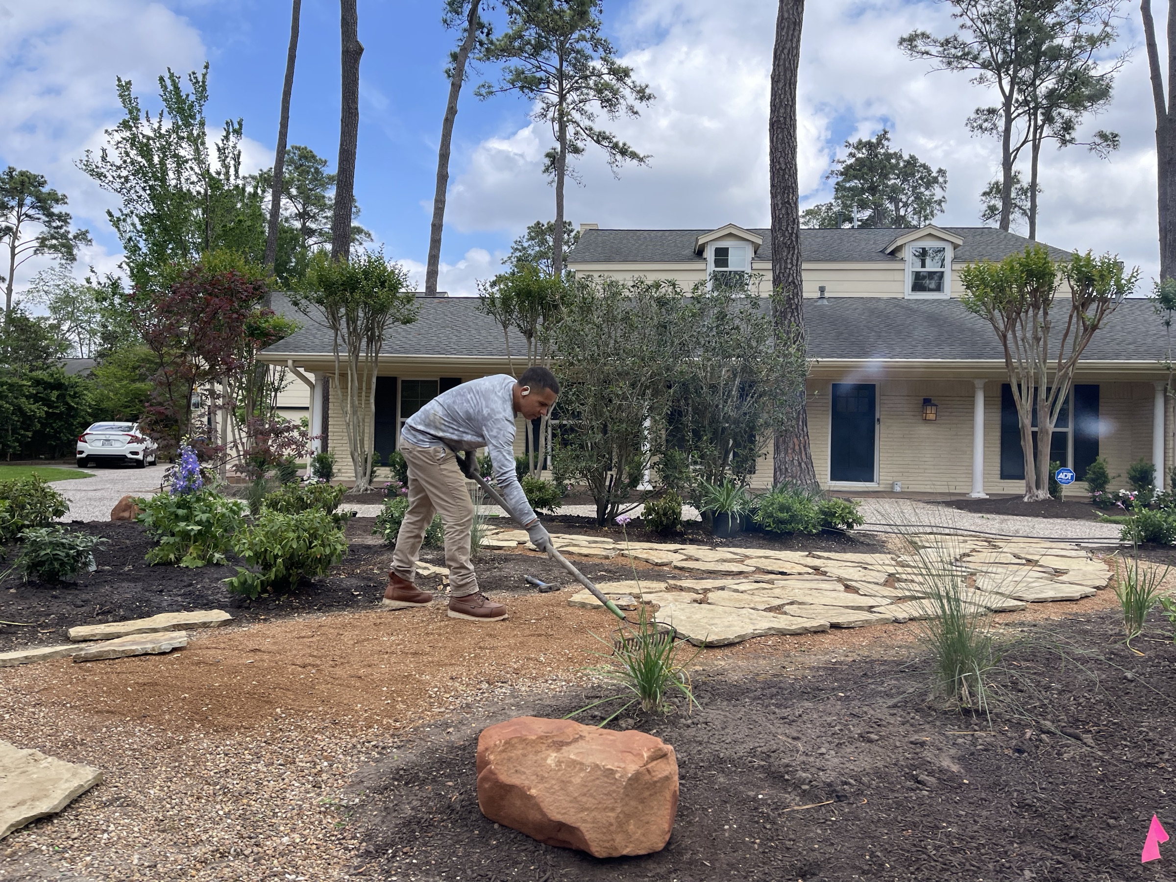 Concrete masonry by Danny's Landscaping