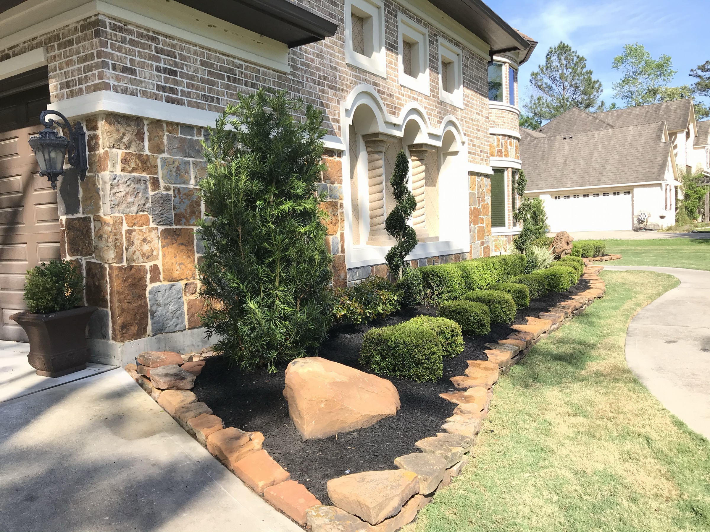 Curb appeal by Danny's Landscaping