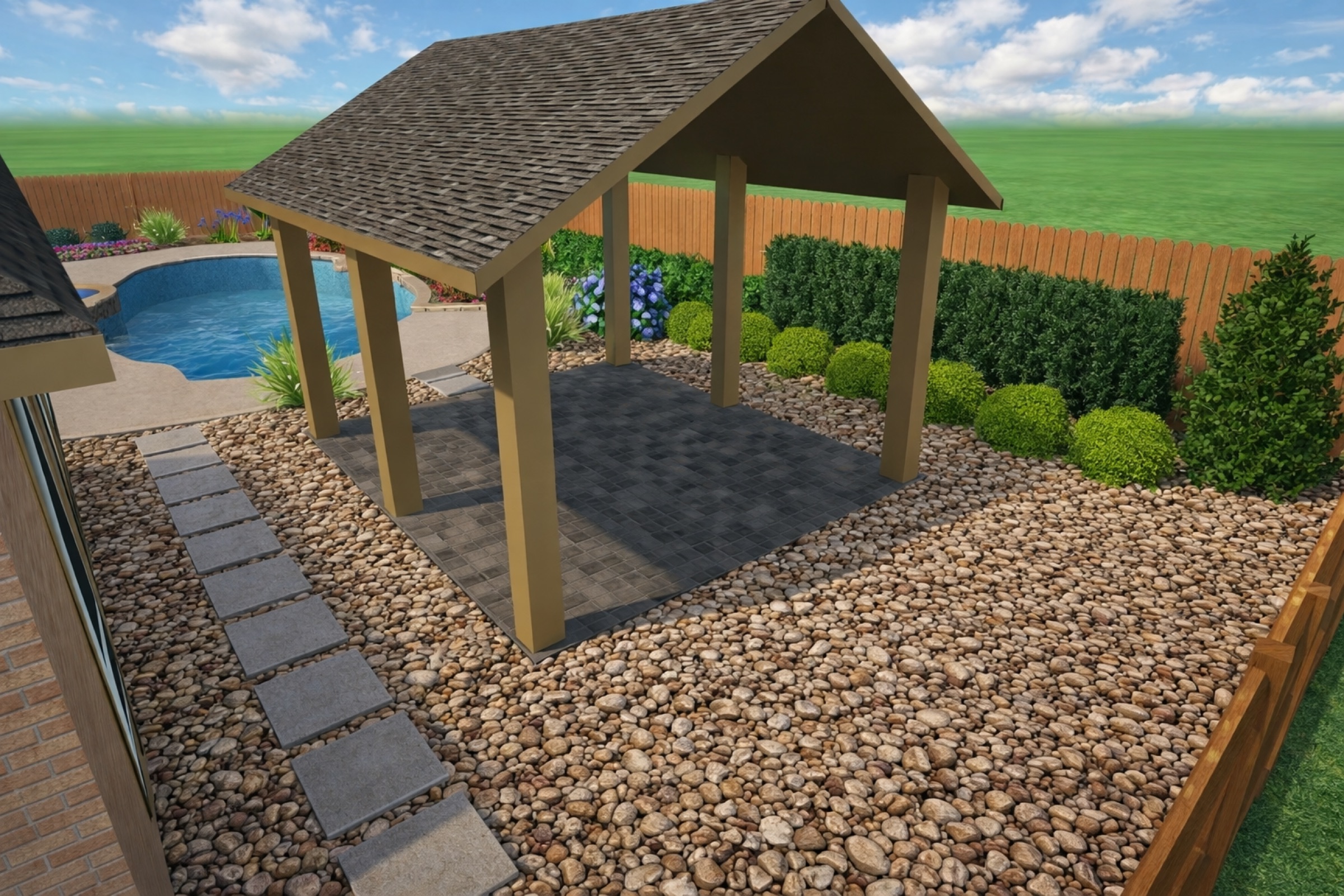 Landscape design by Danny's Landscaping