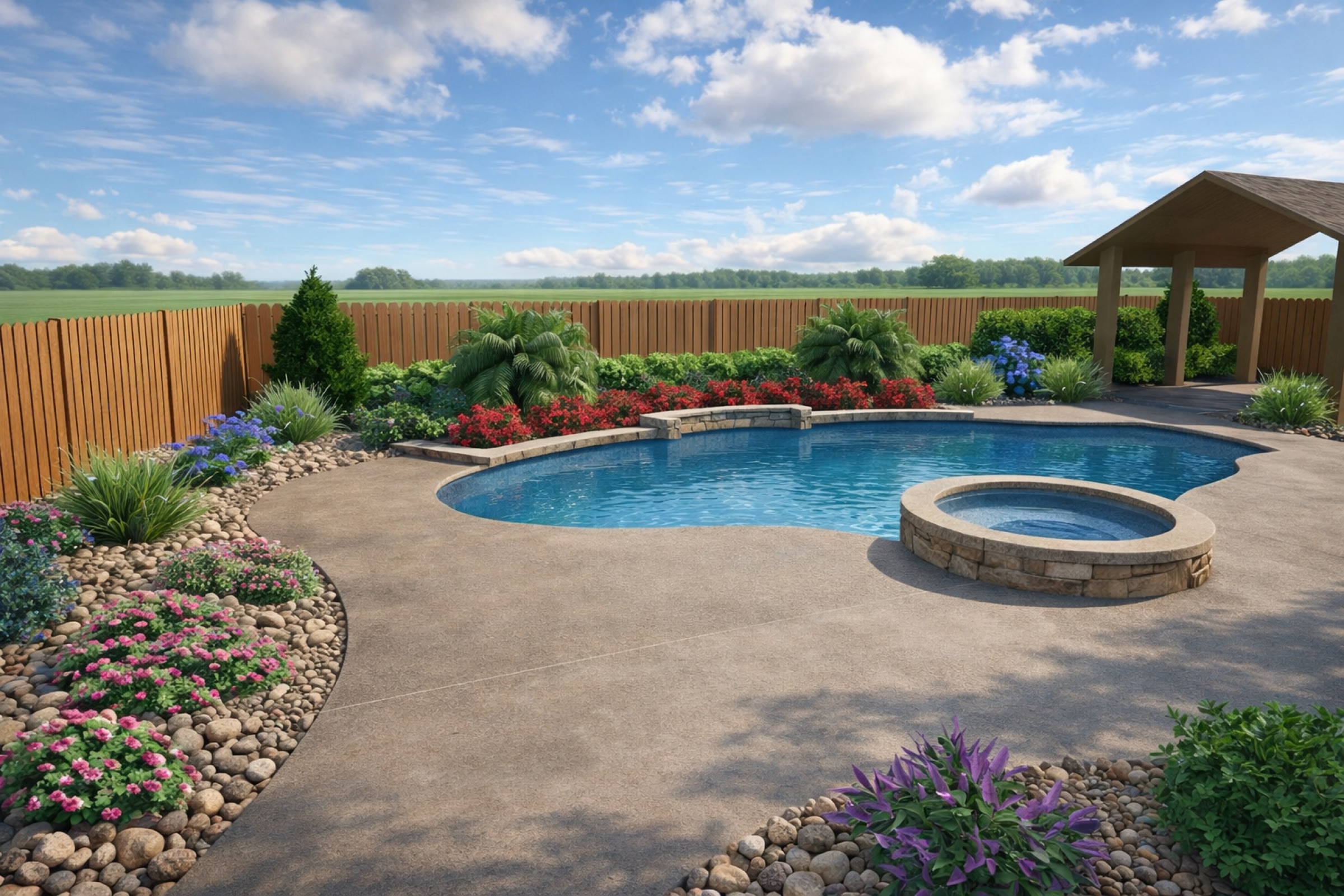 Landscape design by Danny's Landscaping