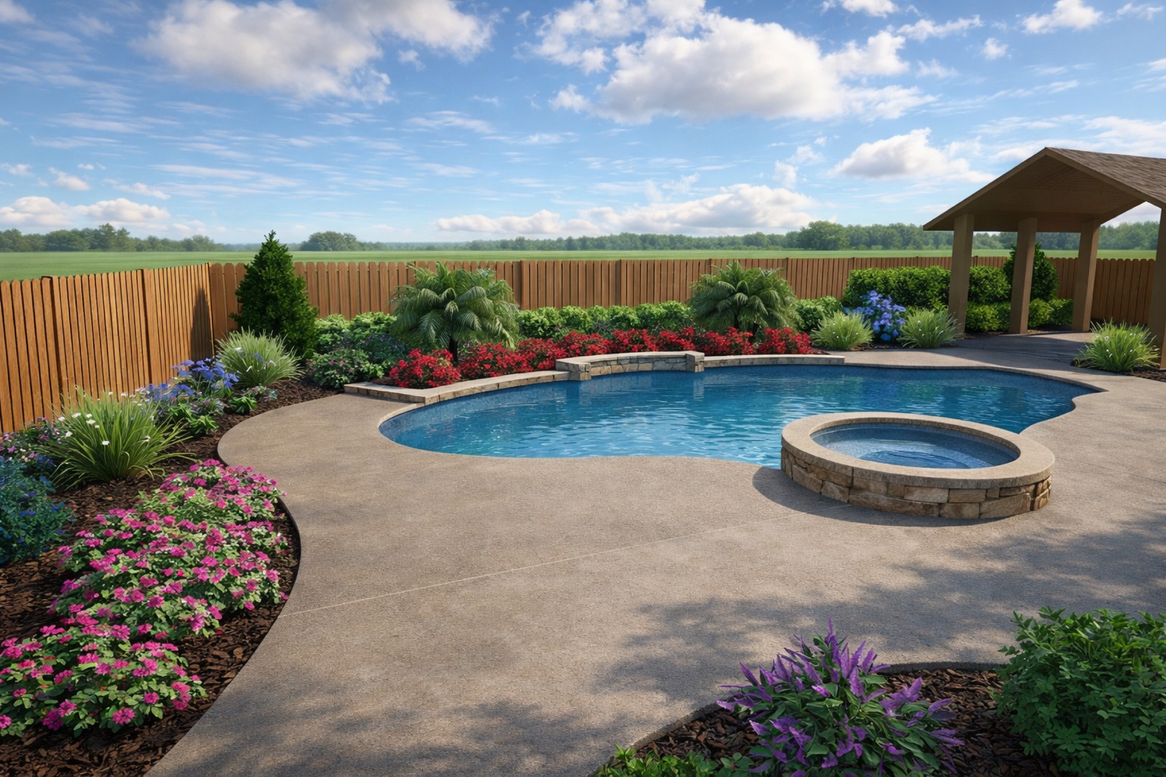 Landscape design by Danny's Landscaping