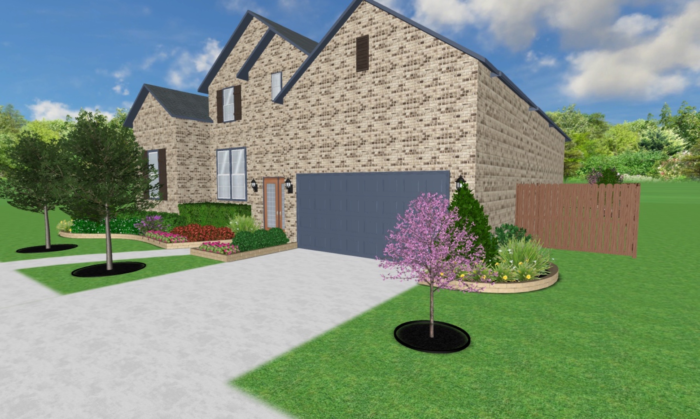 Landscape design by Danny's Landscaping
