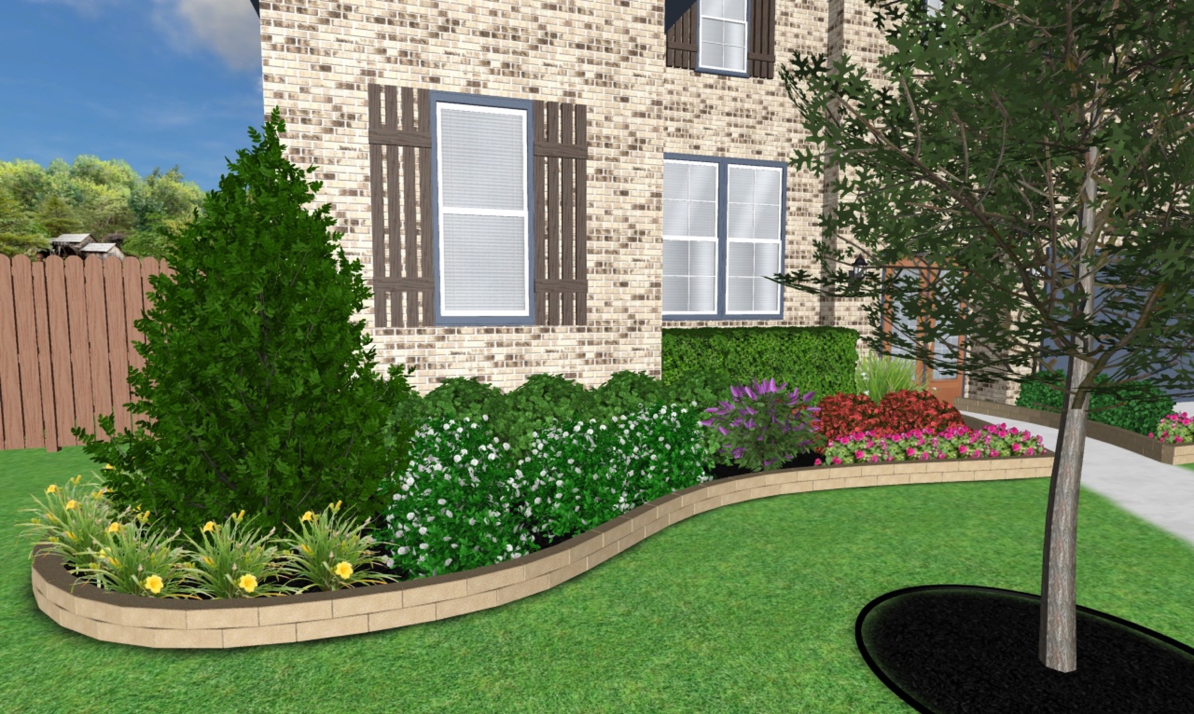 Landscape design by Danny's Landscaping