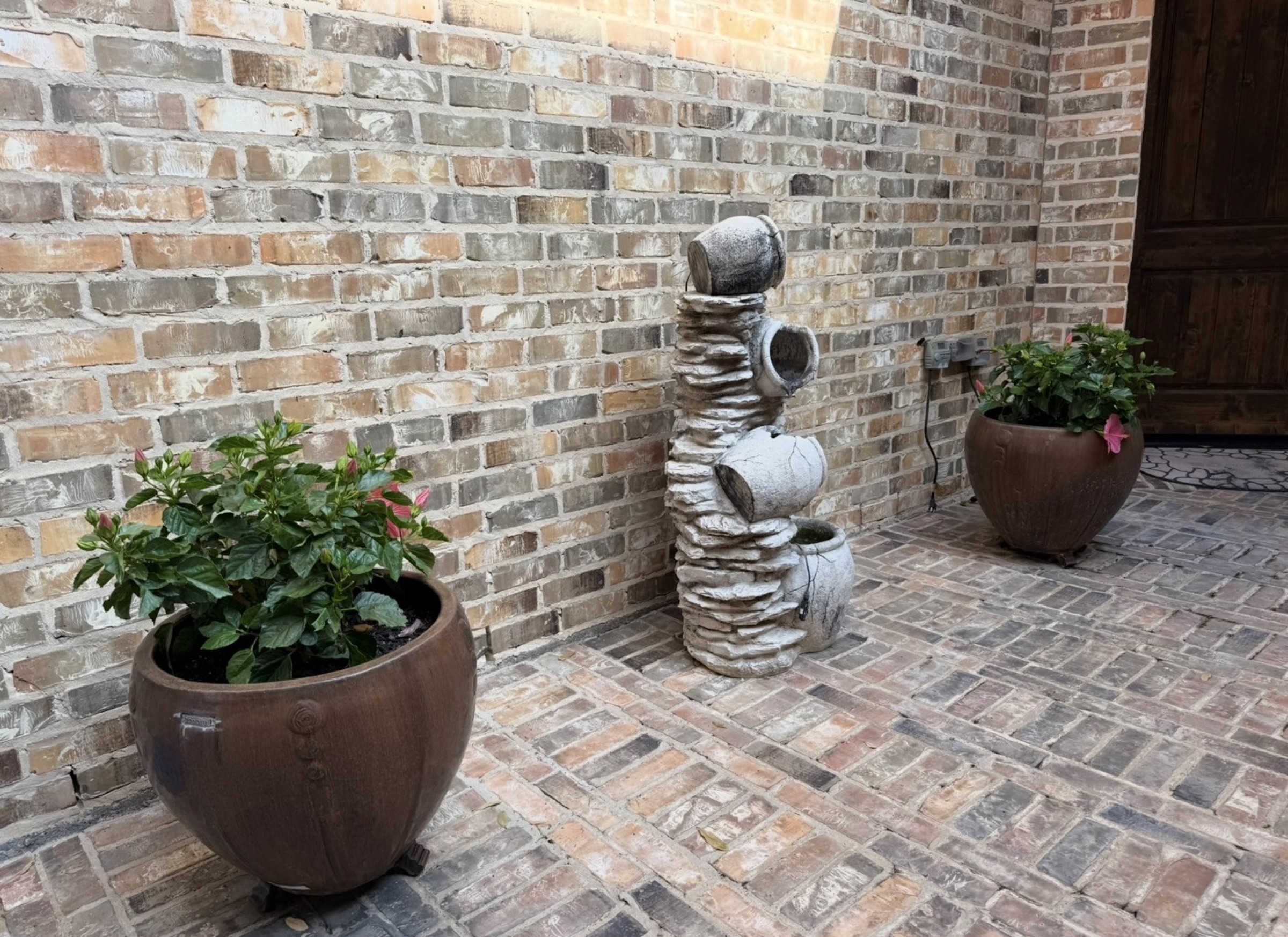 Garden decorations by Danny's Landscaping
