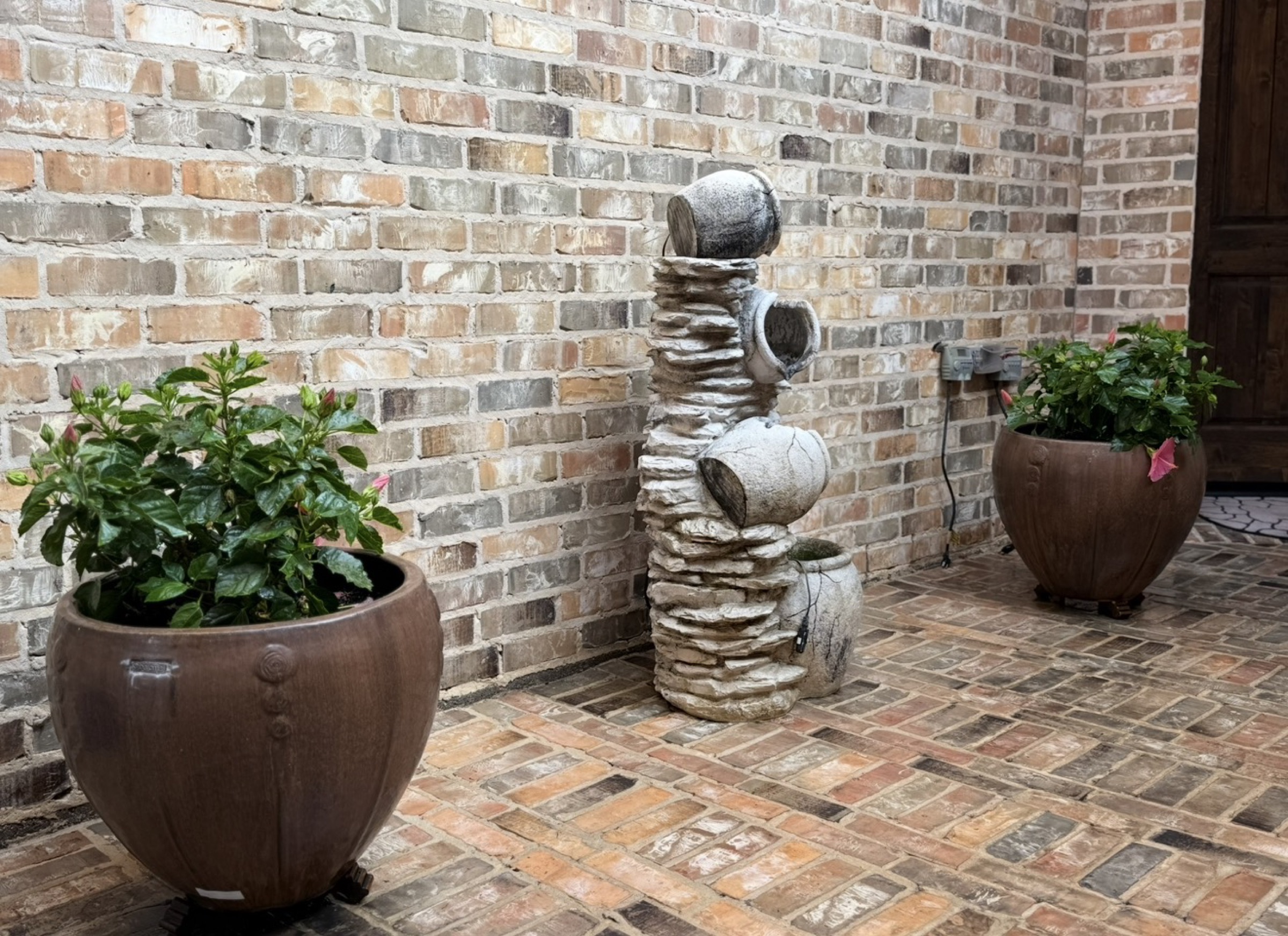 Garden decorations by Danny's Landscaping