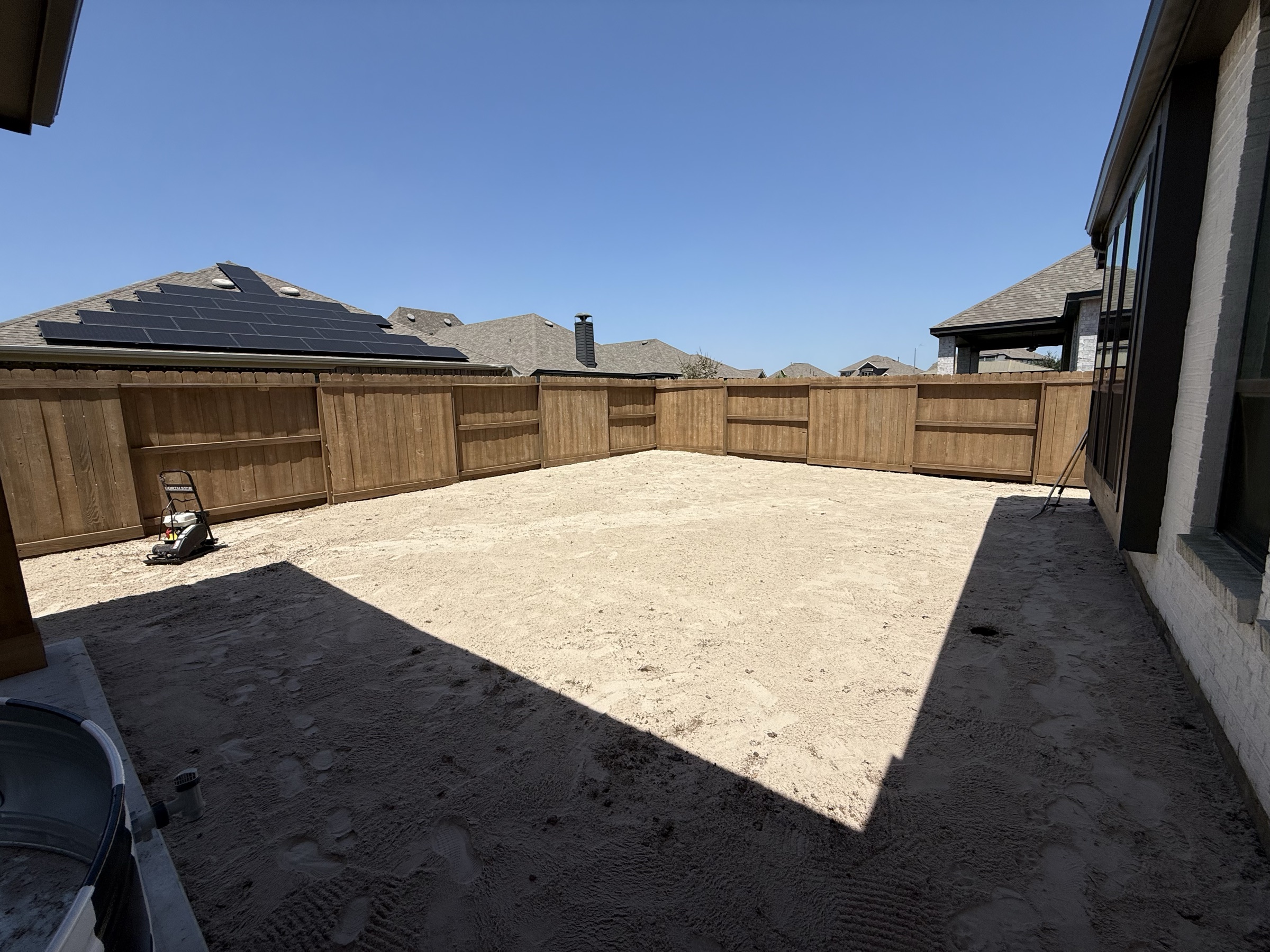Grading and resloping by Danny's Landscaping