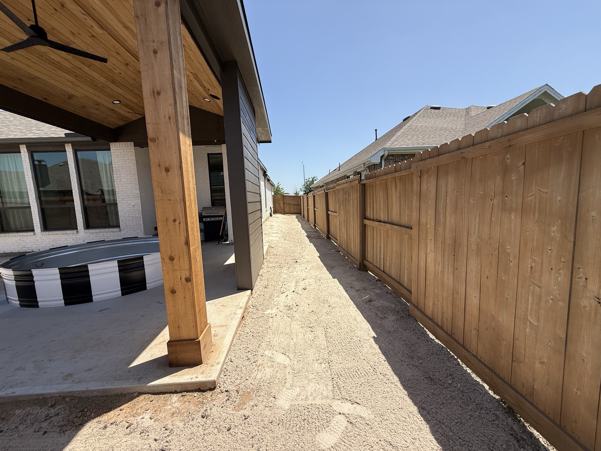 Grading and resloping by Danny's Landscaping