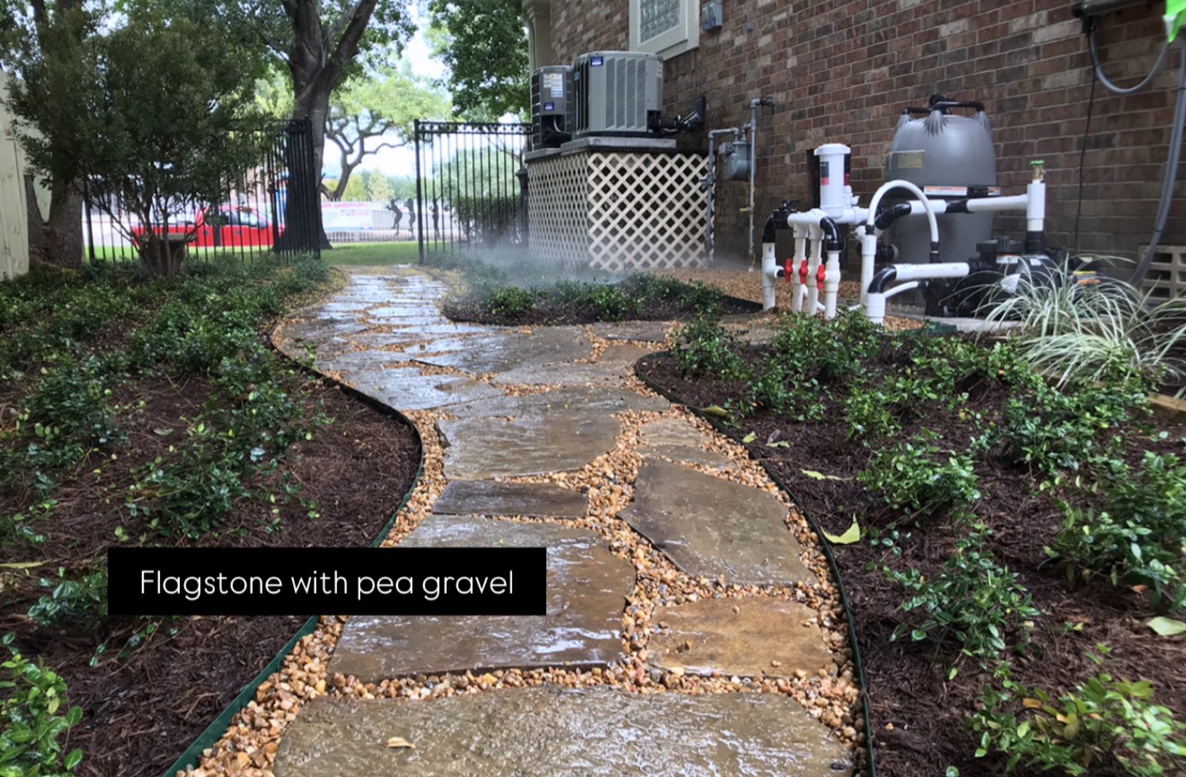 Outdoor steps and walks by Danny's Landscaping