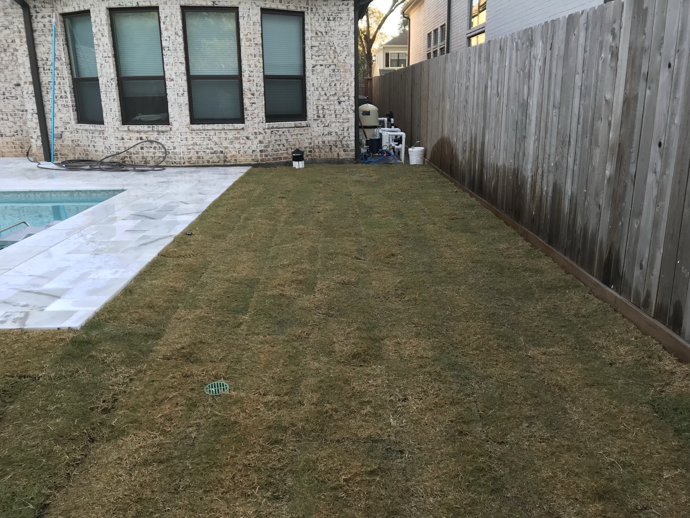 Sod installation by Danny's Landscaping