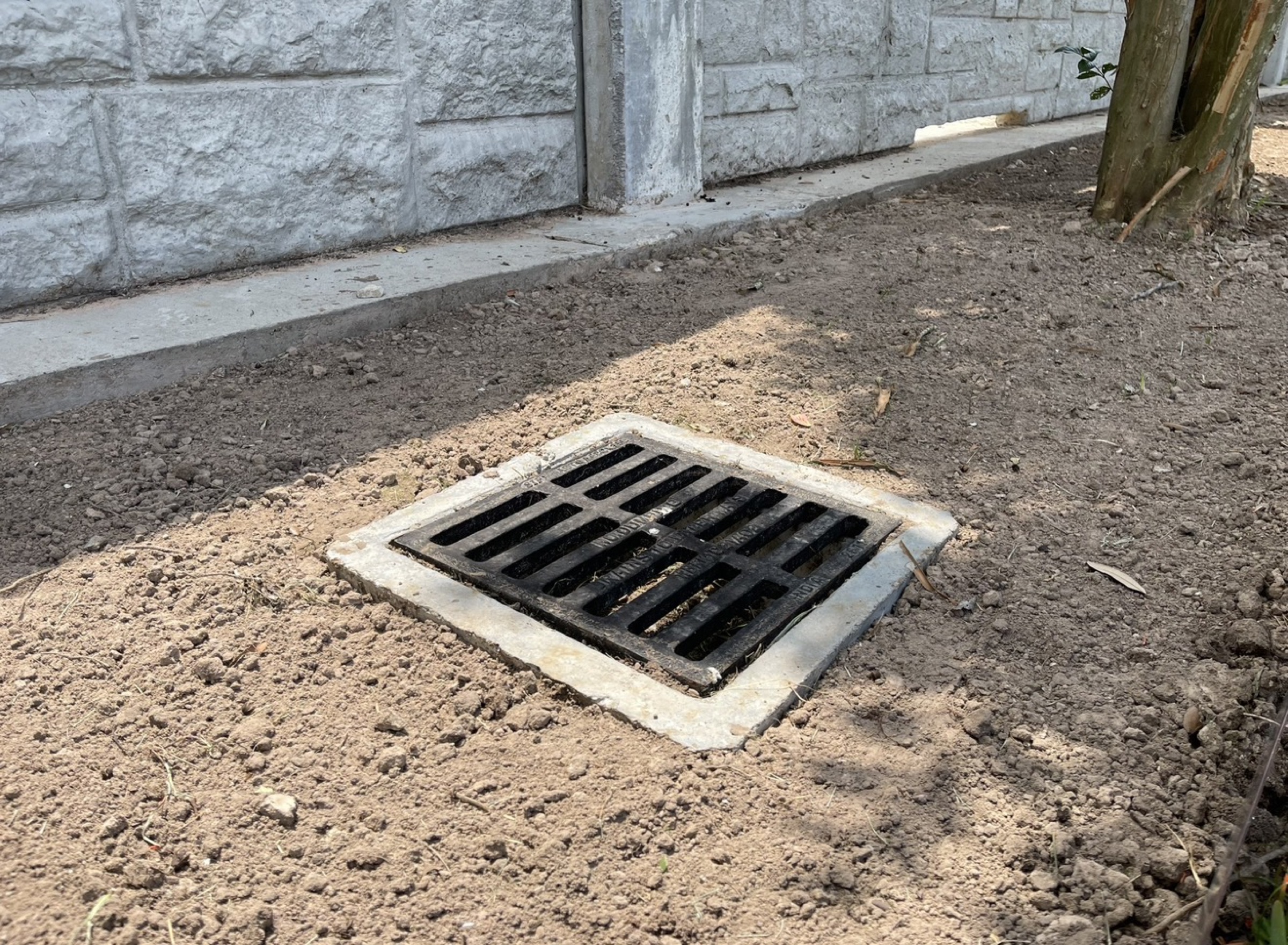 Water drain system by Danny's Landscaping