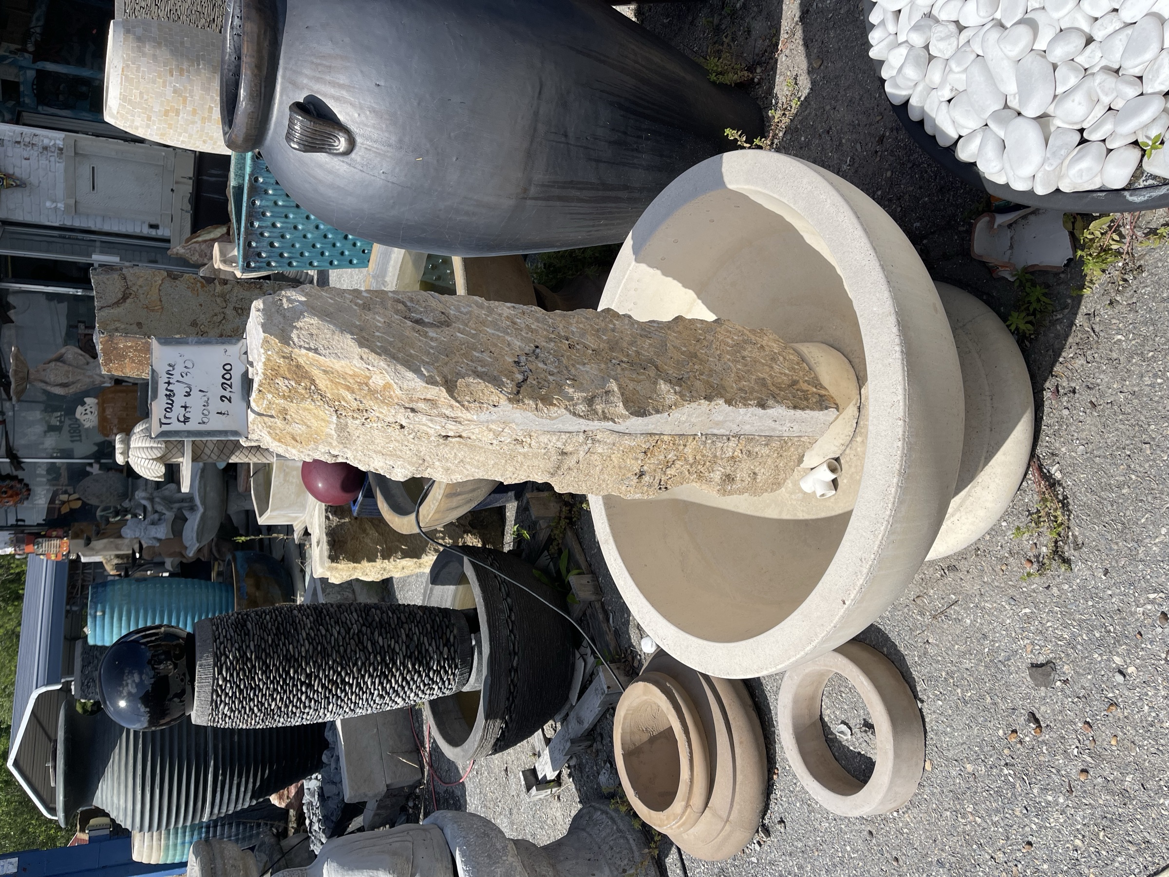 Water feature by Danny's Landscaping