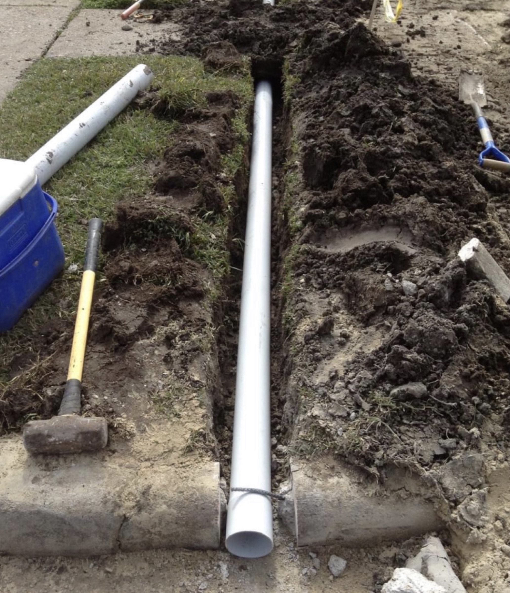 Catch basin by Danny's Landscaping