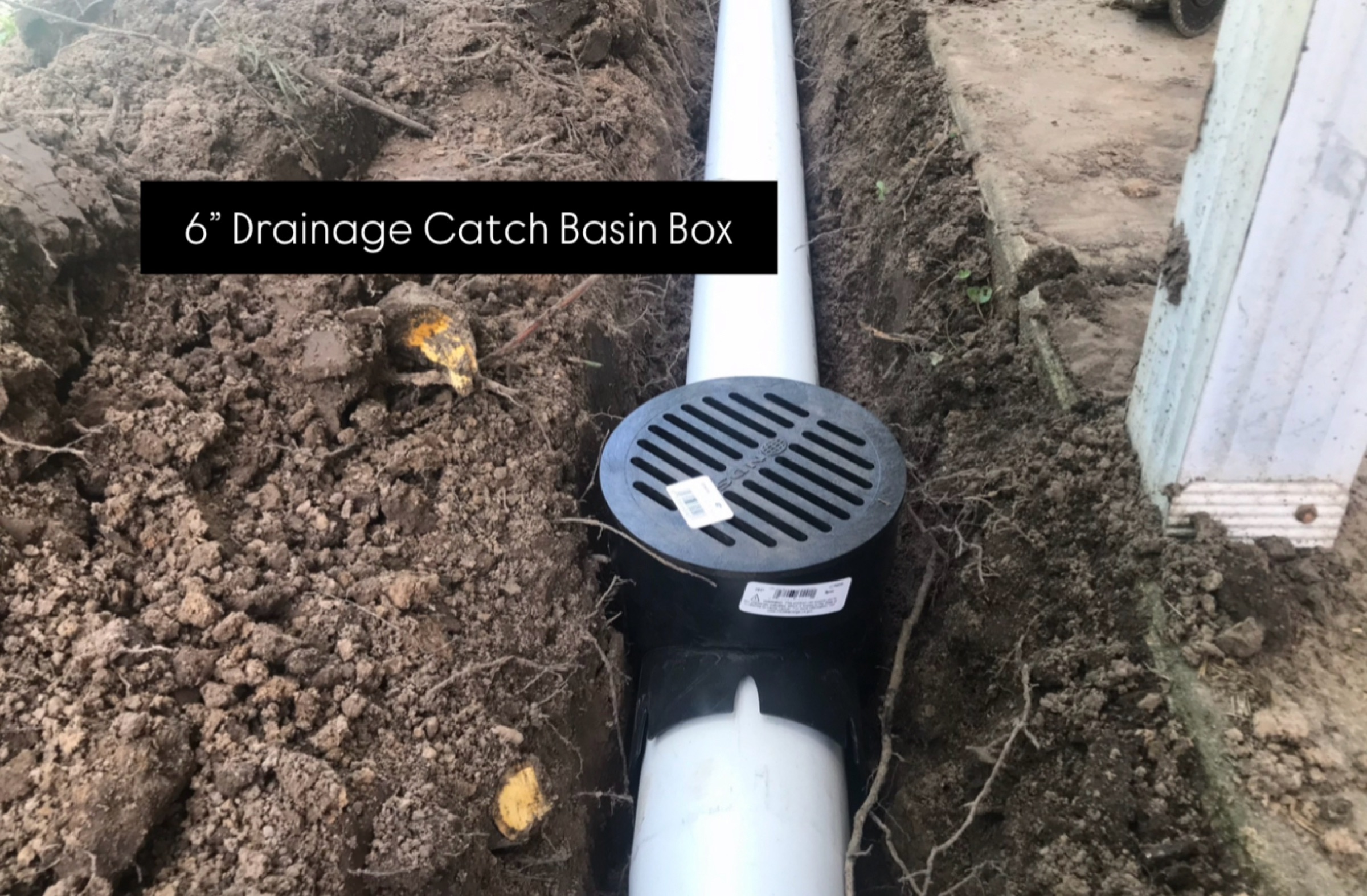 Catch basin by Danny's Landscaping