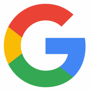 Google logo representing digital presence and online services for Danny's Landscaping in Tomball.